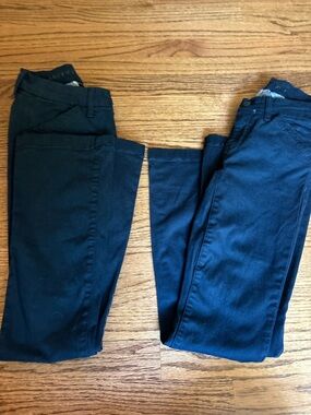 American Eagle bootcut navy pants